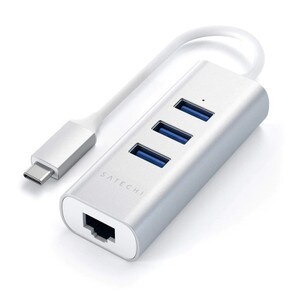 USb-C Hub, Silver, Ethernet